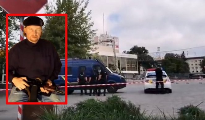 EKSPLOZIJE NA MESTU TALAČKE KRIZE U UKRAJINI! Otmičar iz autobusa bacao eksplozivne naprave (VIDEO)