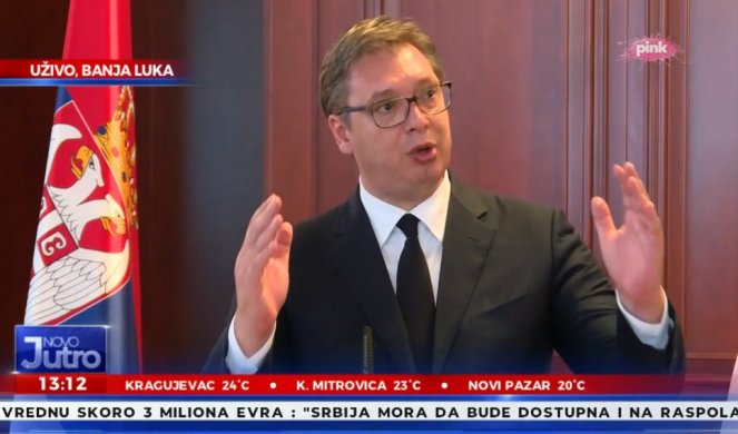 (VIDEO) AJ' SAD DOSTA, BRE! DOSTA STE NAM SOLILI PAMET Vučiću prekipelo: SMETA VAM ŠTO LUDAK, PSIHOPATA, TIRANIN POSTIŽE REZULTATE - TREBA VAM SLABA SRBIJA, ZATO NAPADATE!