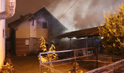 (VIDEO) Još jedan požar u Čačku za samo sat vremena: Gore automobil i porodična kuća u Ljubiću