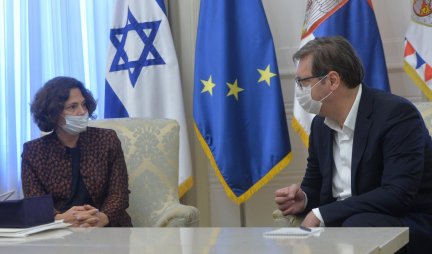 OPROŠTAJNA POSETA! Vučić se sastao sa ambasadorkom Izraela