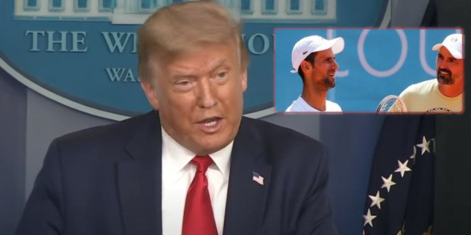 (VIDEO) TRAMP OBJAVIO SNIMAK! Američki predsednik je imao šta da poruči teniskom virtouzu!