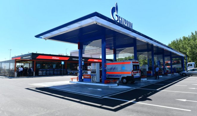 Savremena digitalna GAZPROM benzinska stanica na auto-putu Novi Sad-Beograd