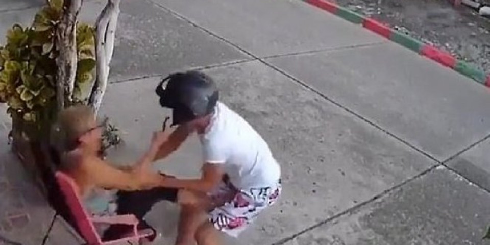 (VIDEO) Lopov je hteo da opljačka baku, a ono što mu je ona uradila ZAPAMTIĆE DO KRAJA ŽIVOTA