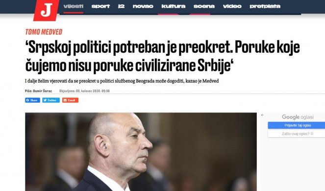 NASTAVLJA SE PRLJAVA KAMPANJA IZ ZAGREBA! Hrvati bi da kreiraju politiku Srbije i da odlučuju ko će da bude vlast u Beogradu!