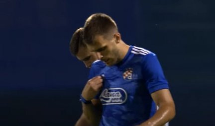 (VIDEO) SRBIN SE PREKRSTIO NA "MAKSIMIRU"! Dao gol za Dinamo, pa pogledao u nebo I OVO URADIO!