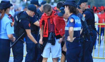 POTPUNA BLOKADA DELA TIRANE ZBOG DOLASKA ZVEZDE! Policija zabranjuje okupljanja, niko neće moći da priđe stadionu!