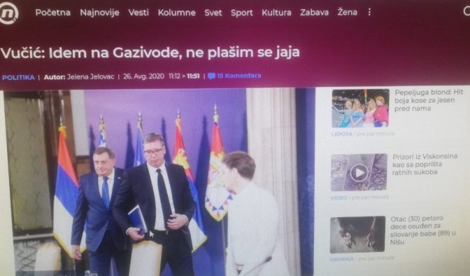 OPET ŠIRE LAŽNE VESTI! Đilasov opskurni portal nova.rs izmislio Vučićevu izjavu, pa je obrisao!