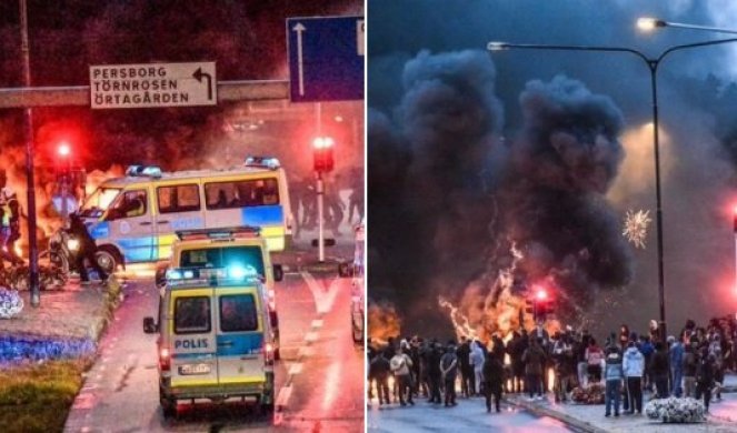 DESNIČARI ZAPALILI KURAN U MIGRANTSKOM NASELJU! Neredi u Švedskoj, 15 ljudi uhapšeno, nekoliko policajaca povređeno! (VIDEO)