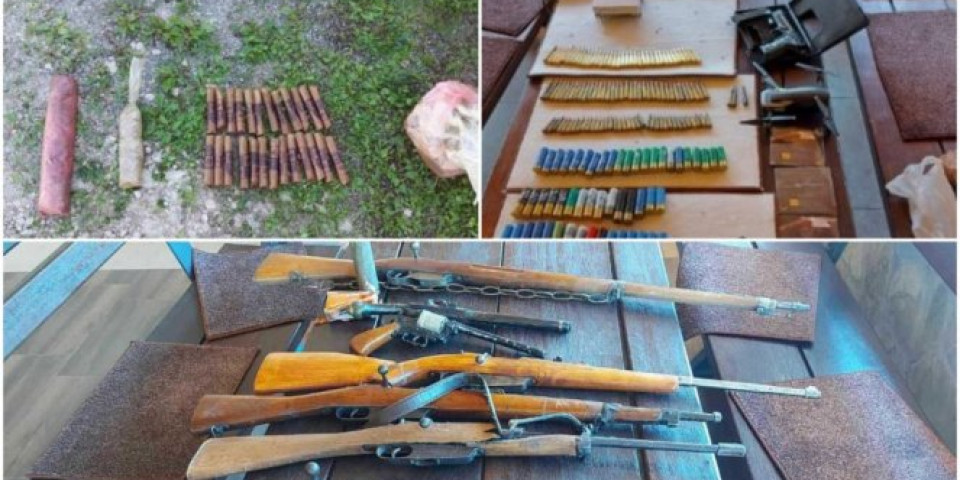 DAN PRED IZBORE U CRNOJ GORI: U kampu Kljajevića luka pronađena veća količina eksploziva, oružja i municije! (FOTO)