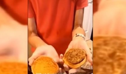 (VIDEO) Čuvala hamburger i pomfrit 24 GODINE, POGLEDAJTE ŠTA JE ZATEKLA U KESI! Zaprepastićete se...