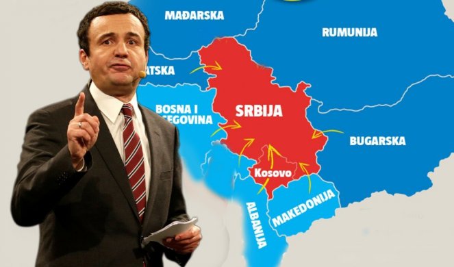 HLADAN TUŠ ZA ALBANCE! Austrijanci objavili političku mapu Evrope, NEMA NI TRAGA OD LAŽNE DRŽAVE! /FOTO/
