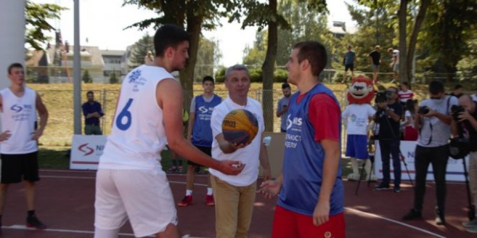 NIS organizovao turnir u basketu u okviru Sportskih igara mladih u Čačku