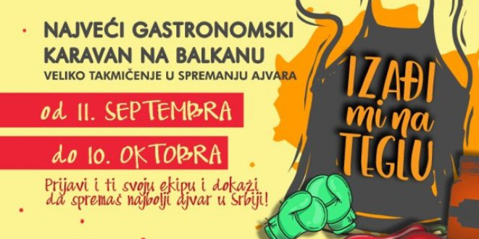 ''IZAĐI MI NA TEGLU'' karavan počinje 7. sezonu - EVO DETALJA O NAJVEĆEM GASTRONOMSKOM takmičenju!