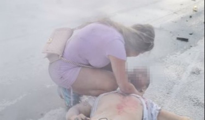 UZNEMIRUJUĆE! OVO JE FOTOGRAFIJA STOJANOVIĆA ODMAH NAKON EKSPLOZIJE DŽIPA! Devojka je pokušala da pomogne teško povređenom Strahinji!