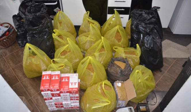 POLICIJA SPREČILA ŠVERC: Pronađeno 140 kg duvana i 6000 cigareta, UHAPŠEN SUBOTIČANIN