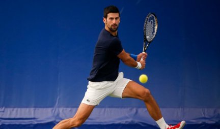 (VIDEO) SPREMA SE TEMELJNO! Pogledajte trening Novaka pred start turnira u Austriji!