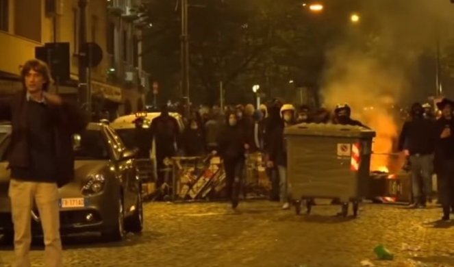 SERIJA BRUTALNIH PROTESTA ZBOG KORONA MERA! U Engleskoj, Italiji, Nemačkoj nasilje na ulicama, priključili se i desničari! (VIDEO)