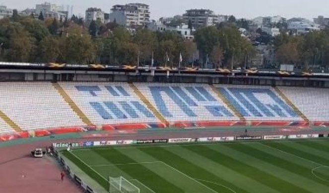 (FOTO) PROCURELE FOTKE! KORONA NE MOŽE DA ZAUSTAVI "DELIJE"! Navijači će IPAK BITI uz fudbalere Zvezde na "Marakani"!