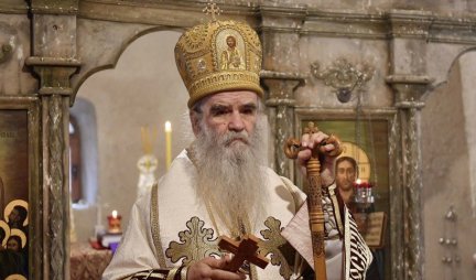 Mitropolit Amfilohije biće sahranjen u nedelju, liturgiju će služiti patrijarh Irinej