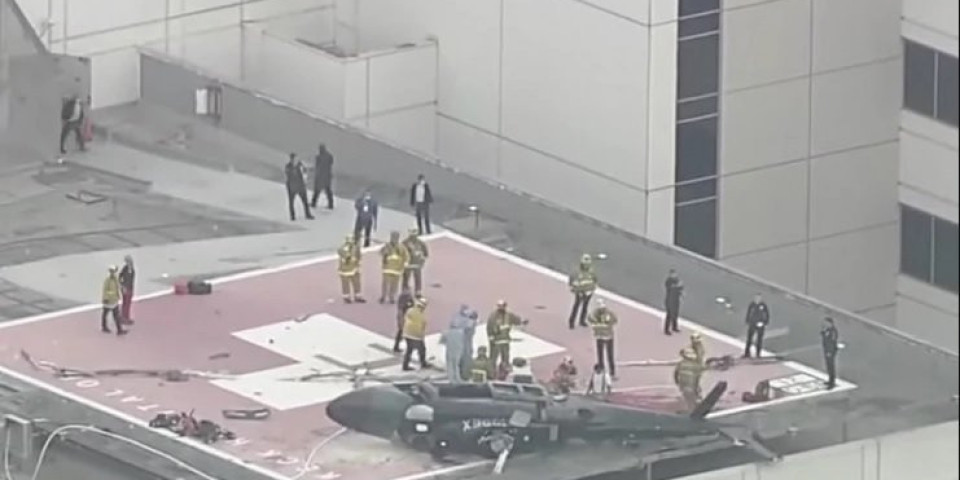 FILMSKA NESREĆA U LOS ANĐELESU! Helikopter sa SRCEM DONORA se srušio na krov bolnice, a onda je tek usledila DRAMA! (VIDEO)