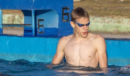 ON JE PONOS ZRENJANINA: Mladi plivač Justin Cvetkov oborio TRI NACIONALNA REKORDA