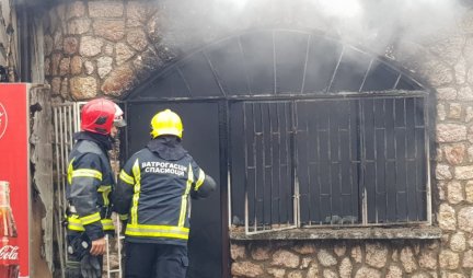Vatra progutala kuću u Šapcu, STRADALA ŽENA