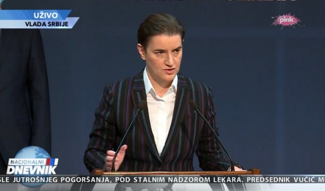 (VIDEO) VANREDNO OBRAĆANJE PREMIJERKE ANE BRNABIĆ! DONETE NOVE MERE, SLEDEĆA JE ZABRANA KRETANJA!