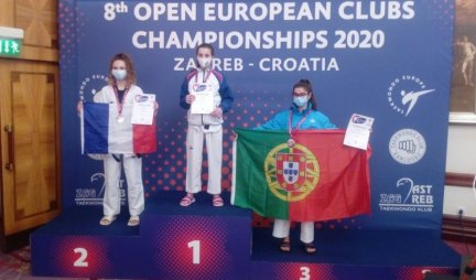 PONOSNI NA KAJU: Na Klupskom šampionatu Evrope, Katarina Jakšić pokorila konkurenciju I STIGLA DO ZLATA!