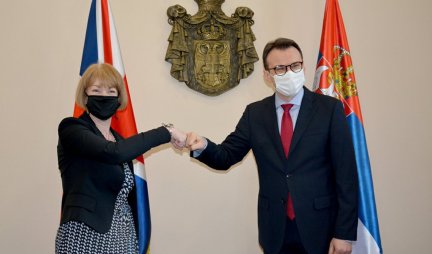 PETKOVIĆ SA BRITANSKOM MINISTARKOM: Hvala što ste u ovako teškom trenutku posetili Srbiju!