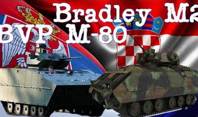 (VIDEO) AMERI POSLALI HRVATIMA 76 "BREDLIJA" M2A2, SRBIJA IMA ODGOVOR, BVP M-80A JE BRUTALNO MODERNIZOVAN! Koji je bolji?!