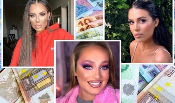 ZA PAR MINUTA ZARADE I PREKO 6.000 EVRA! Evo koliko JAVNE LIČNOSTI uzmu novca preko društvenih mreža!