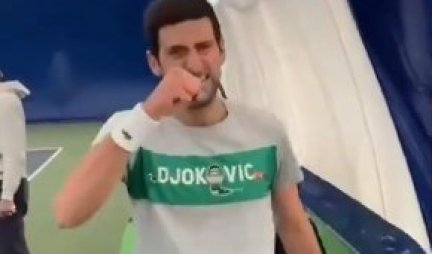 SRBIN U PAKLENOM RITMU! Evo ko Novaka priprema za Melburn! /VIDEO/FOTO/