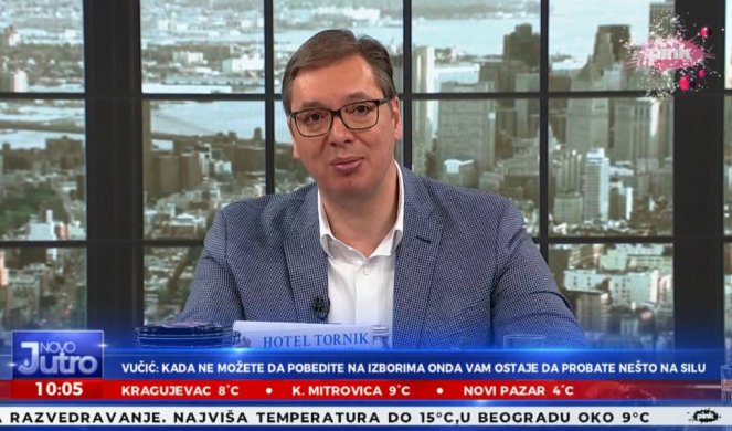 SUTRA U 6 SATI UJUTRU OTVARAMO GASOVOD "BALKANSKOG TOKA"! Vučić: To dovodi investitore