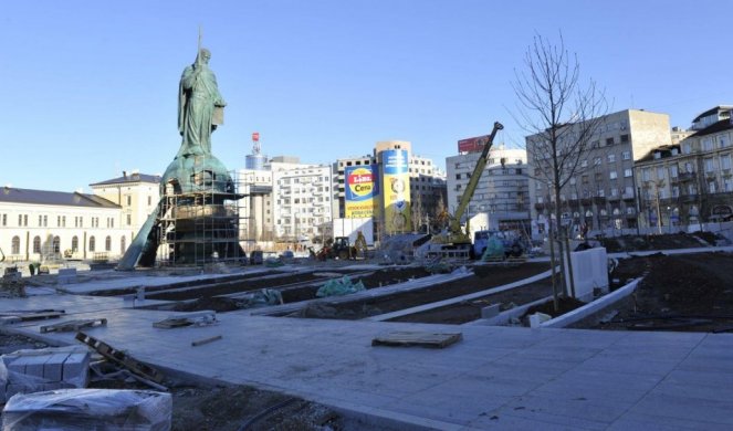 BEOGRAD POSTAJE METROPOLA! Vesić: Radovi na Savskom trgu biće završeni 25. januara, spomenik Stefanu Nemanji će biti atrakcija! /VIDEO/