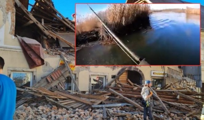 ZVUK OD KOJEG SE LEDI KRV! Ribar sa vode snimio potres u Petrinji /VIDEO/
