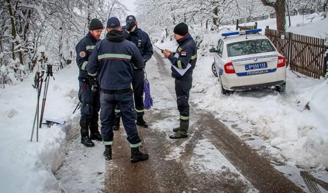 SPASIOCI NEMOĆNI U DUBOKOM SNEGU! Četiri dana tražili nestalog Z.M. (49), potragu obustavili DO TOPLJENJA BELOG POKRIVAČA/FOTO/