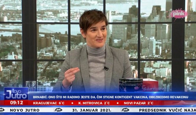 VELIKA BRITANIJA DAJE SAMO JEDNU DOZU VAKCINE ZATO JE ISPRED SRBIJE! Ana Brnabić: Ako gledamo realne brojke, mi smo prvi u Evropi!