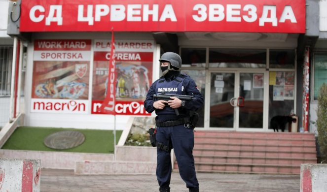 DUGE CEVI NA MARAKANI! Jake policijske snage drže pod blokadom stadion Crvene zvezde/FOTO/