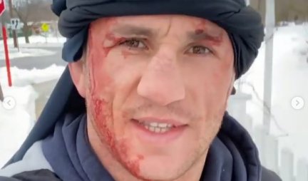 OVO JE SAMOUBISTVO! UFC borac skočio na led, unakazio se!  /VIDEO/