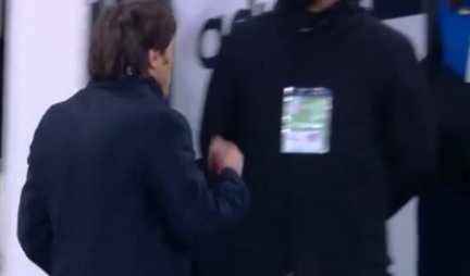 VULGARNO! Konte pokazao srednji prst predsedniku Juventusa! /VIDEO/