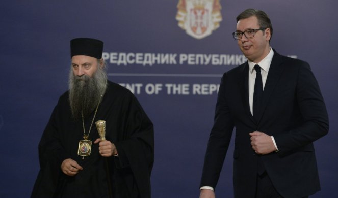 SAZNAJEMO! Predsednika Vučić se sastao sa patrijarhom Porfirijem!