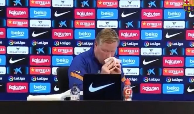 KUMAN ZBOG KRVARENJA PREKINUO KONFERENCIJU ZA MEDIJE! Oglasila se Barselona! /VIDEO/