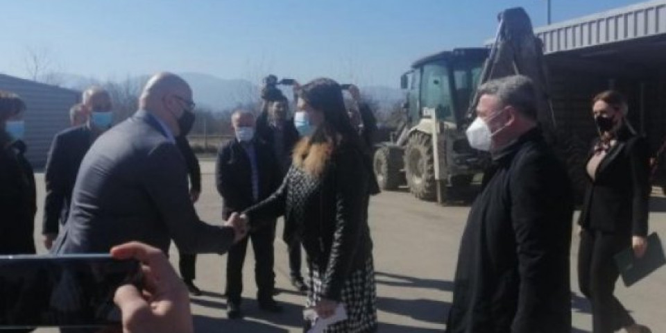Ministarka Vujović u Čačku: Izdvajamo 70,6 miliona dinara za završnu fazu radova na deponiji "Prelići"