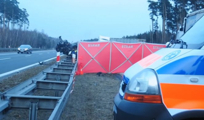 TEŠKA NESREĆA U POLJSKOJ! Ukrajinski autobus sleteo u jarak, šestoro mrtvih, više od 30 povređenih! /FOTO/