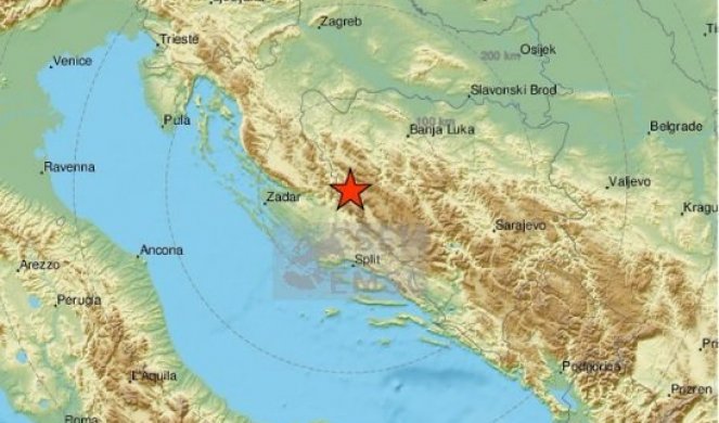 TRESLI SU SE ZIDOVI I ORMARI! Zemljotres pogodio Bosnu i Hercegovinu!