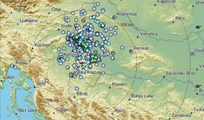 JAK POTRES U HRVATSKOJ! Novi zemljotres kod Gline, ljudi u panici: "Udar, detonacija, dobro je zaljuljalo"!