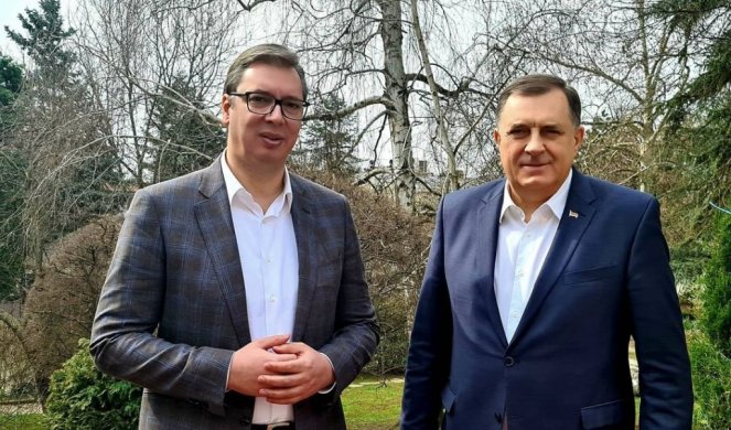 SASTANAK PRED VAŽNA SLUŽBENA PUTOVANJA! Vučić na Instagramu objavio sliku sa Dodikom! Foto/Video