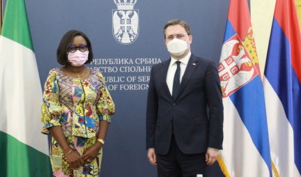 DOBRI ODNOSI DVE ZEMLJE! Selaković primio ambasadorku Nigerije u oproštajnu posetu!