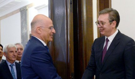 Vučić danas sa šefom diplomatije Grčke Dendijasom