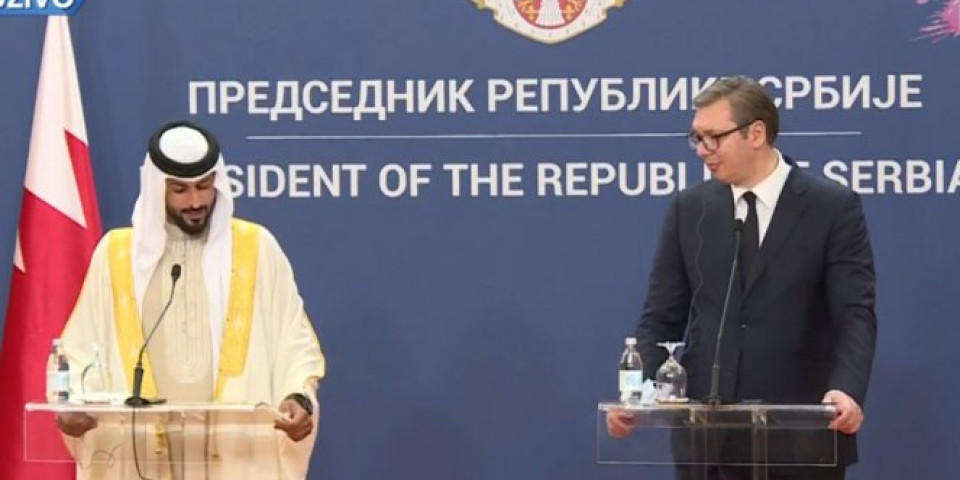 /VIDEO/ Vučić se sastao sa izaslanikom kralja Bahreina: Mi tek sada uspostavljamo međusobnu saradnju, POKRENUTA INICIJATIVA DA SE OTVORE AMBASADE U OBE DRŽAVE!